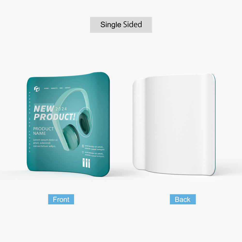 Curved Tension Fabric Display