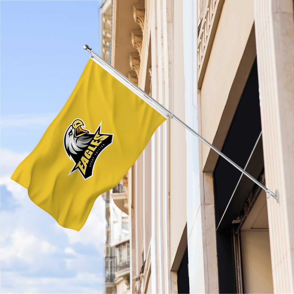 Custom pole flag