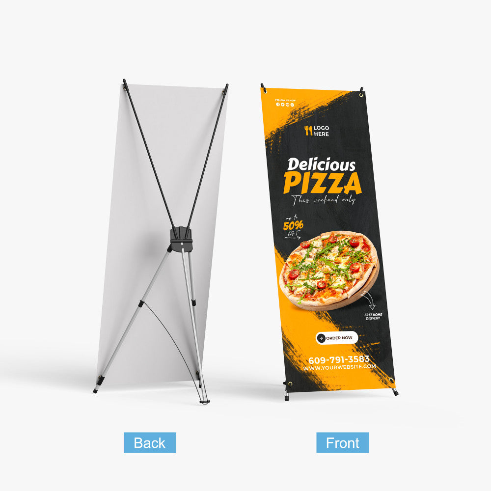 X-Stand banner display