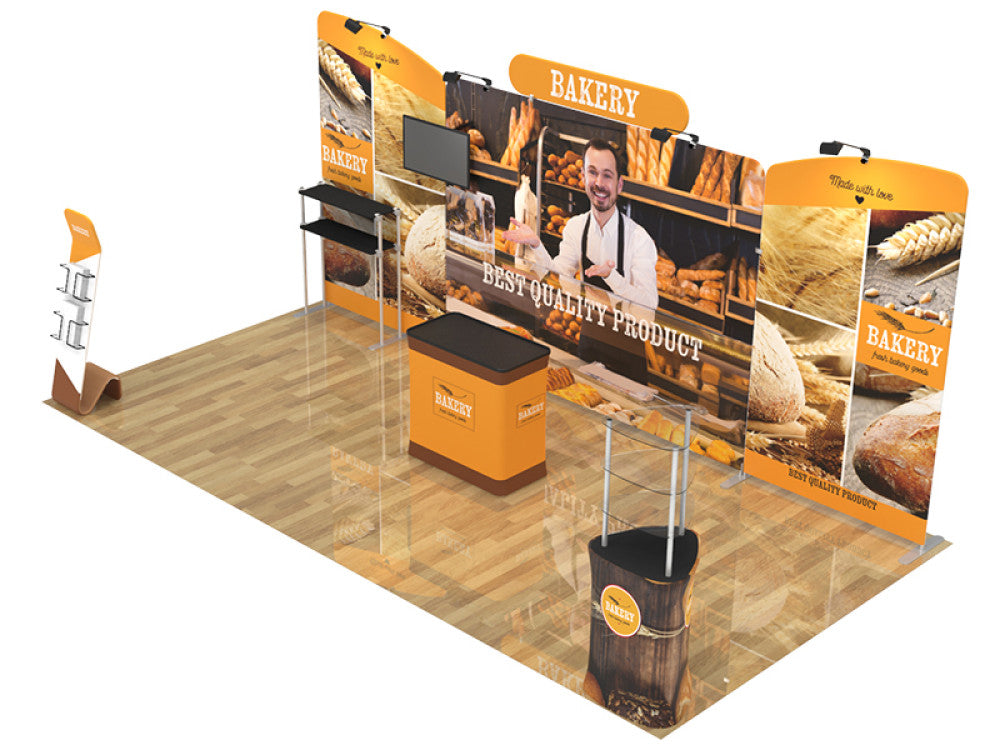 10x20ft Custom Booth H