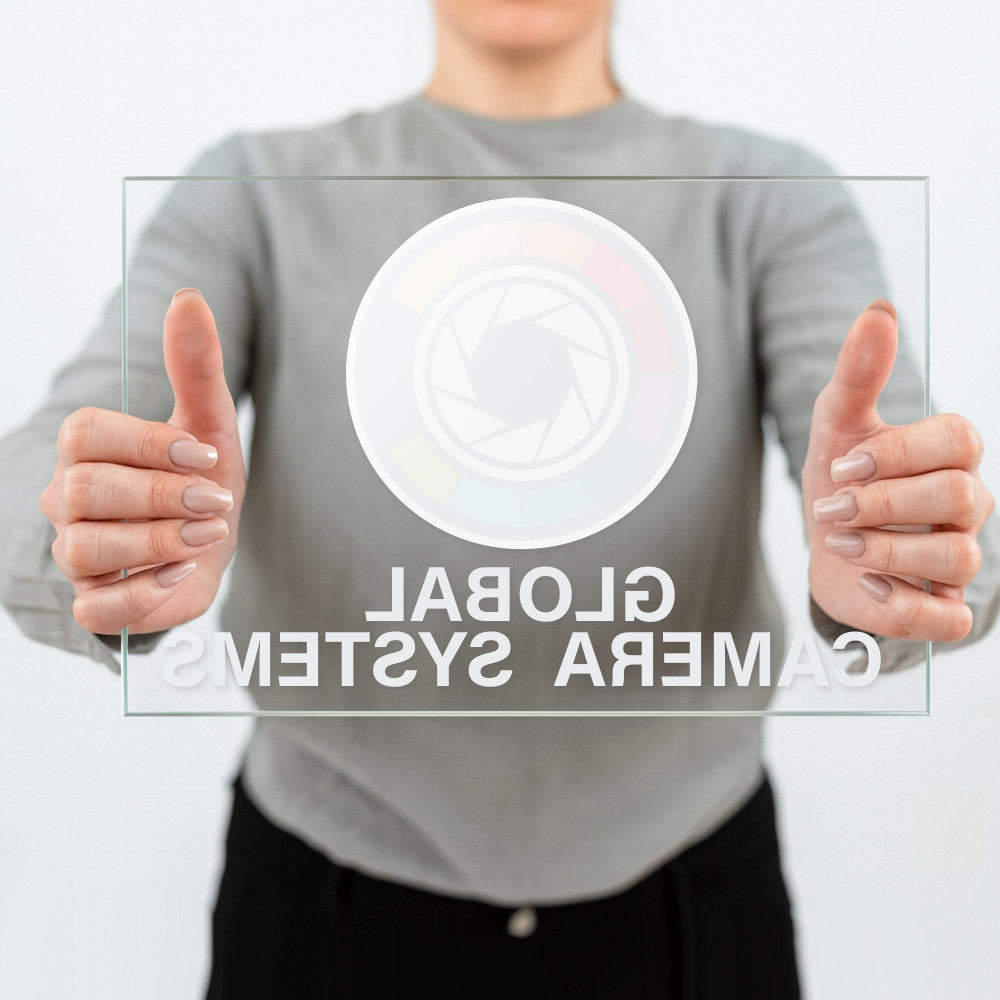 Clear Acrylic - Spot White Backing