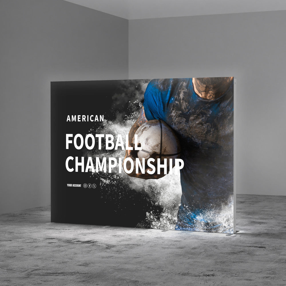 10ft SEG backlit fabric display