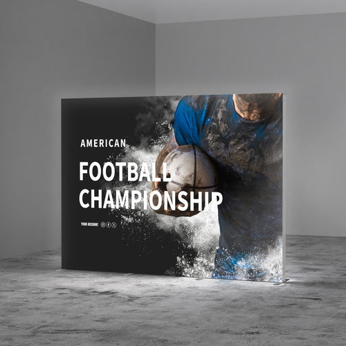 10ft SEG backlit fabric display