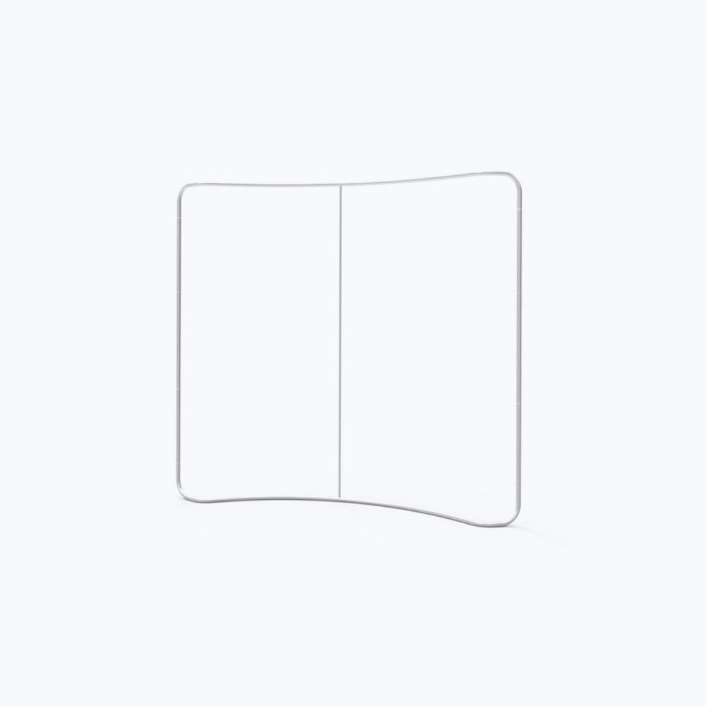 8ft Curved Tension Fabric Display (Hardware Only)