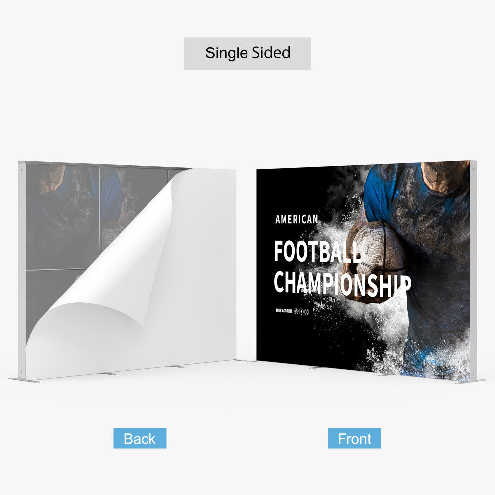 10ft SEG backlit fabric display