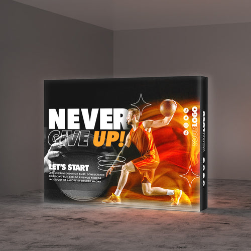 10ft SEG backlit popup display