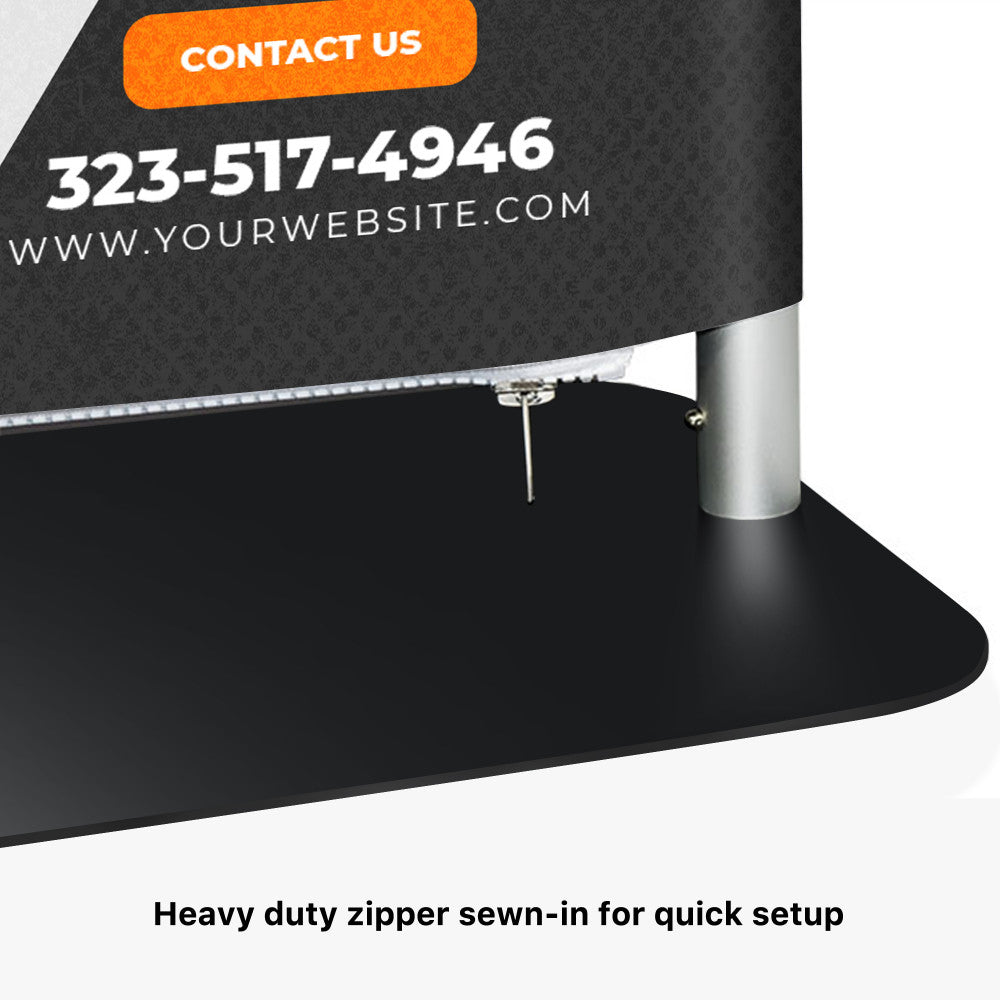 Tension fabric stand