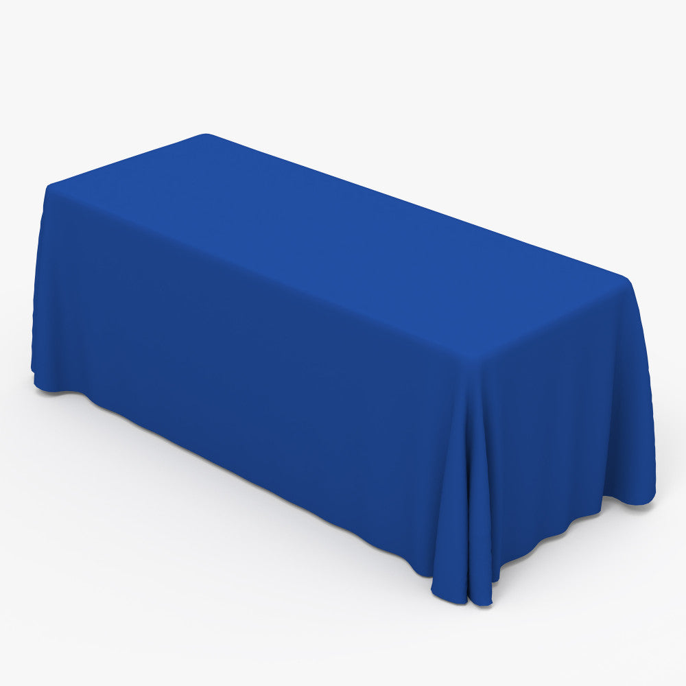 Solid color table throw