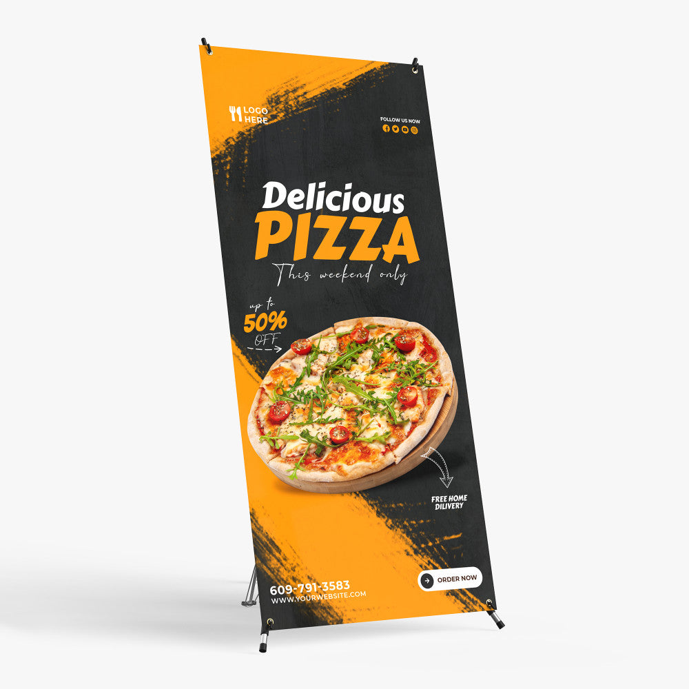 X-Stand banner display